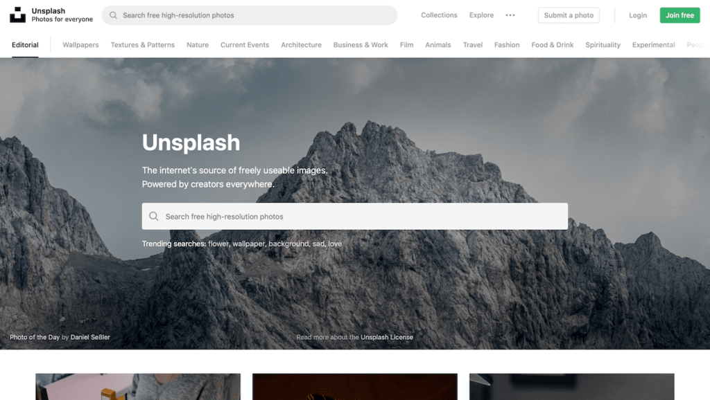 Unsplash