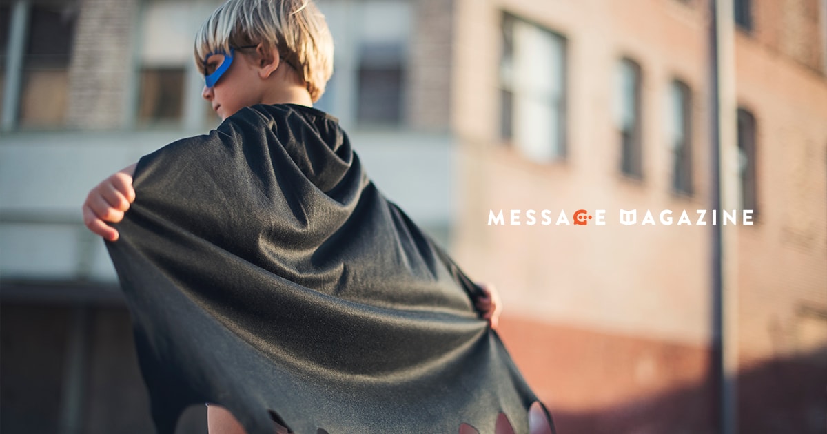 スーパーマンとなってあなたを助けに飛んでいく。